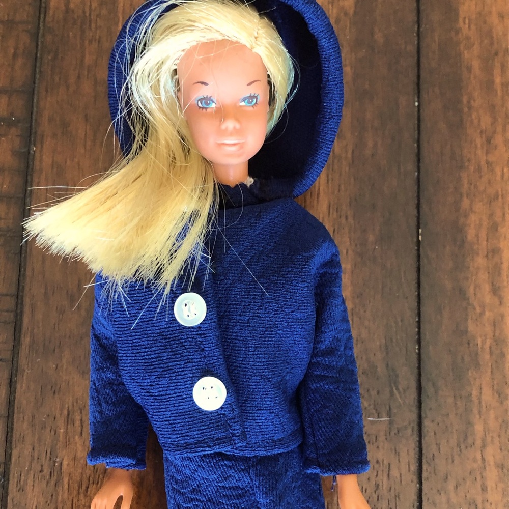 Hand made vintage Barbie work out clothes